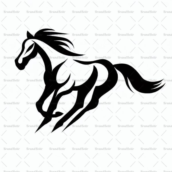 Galoppierendes Pferd